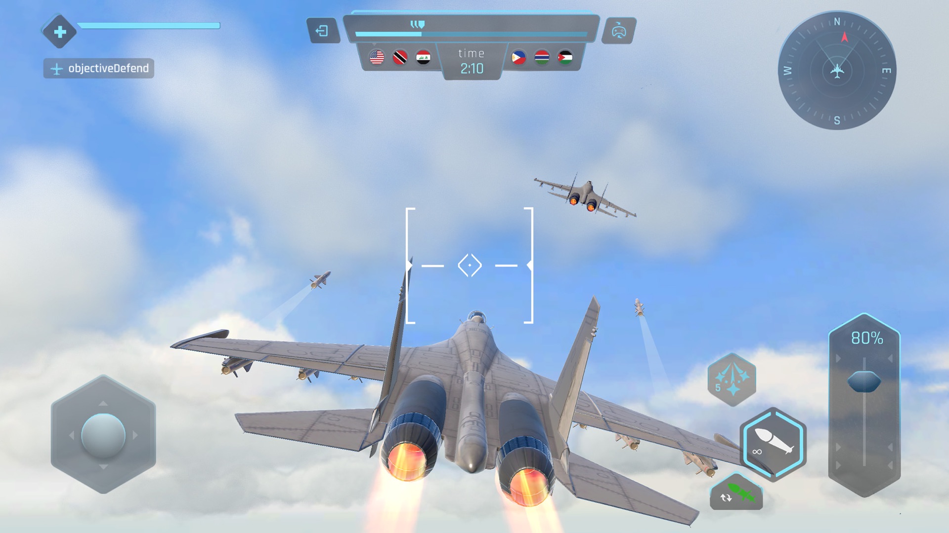 Sky Warriors still 3 from the App Store