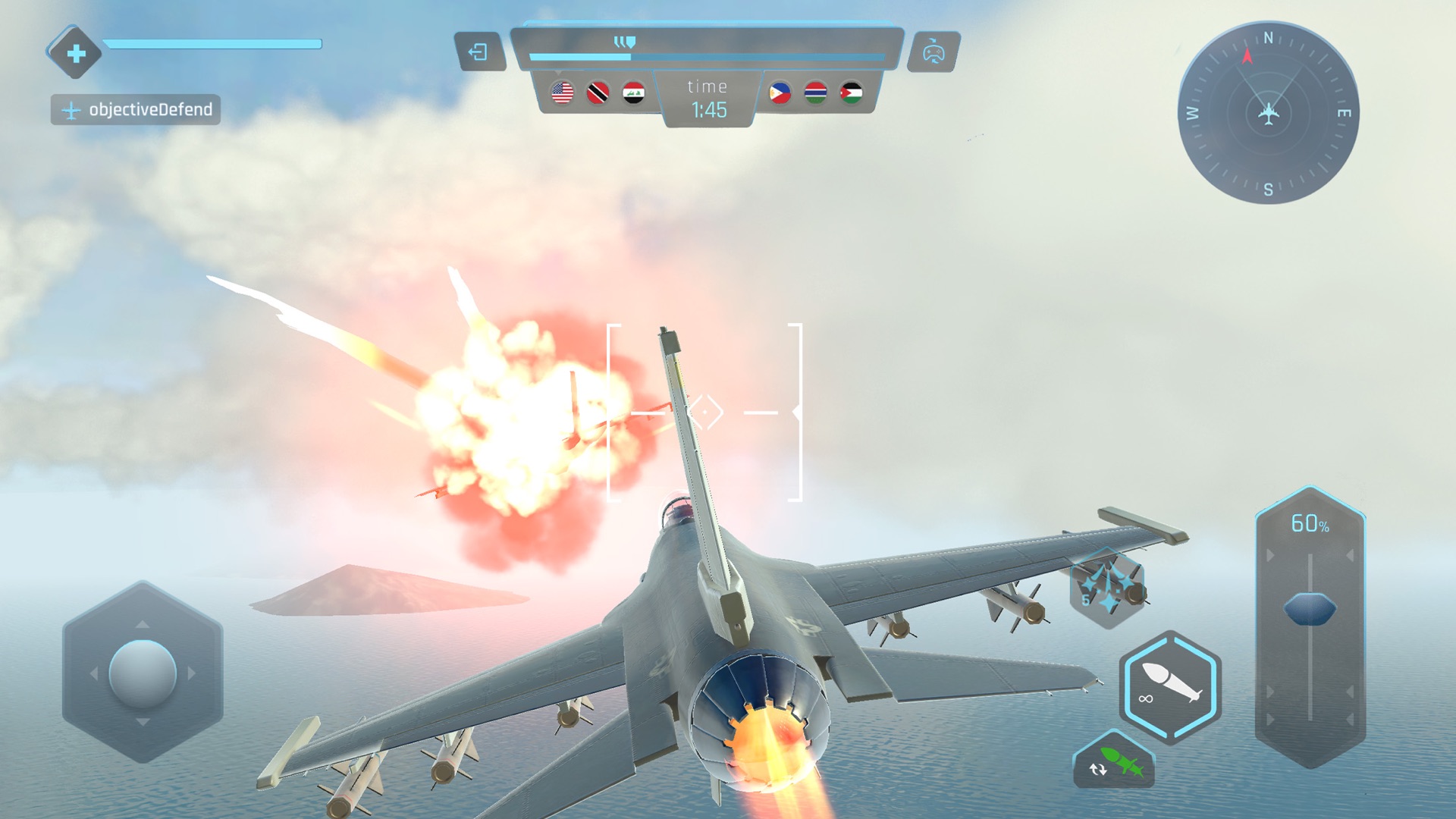 Sky Warriors still 5 from the App Store